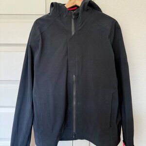 Rapha MEN'S HOODED RAIN JACKET - Color Black - Size M